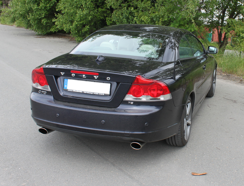 Volvo C70 II - Cabrio Endschalldämpfer quer Ausgang rechts/links - 115x85 Typ 32 rechts/links Volvo C70 II - Cabrio Endschalldämpfer quer Ausgang rechts/links - 115x85 Typ 32 rechts/links