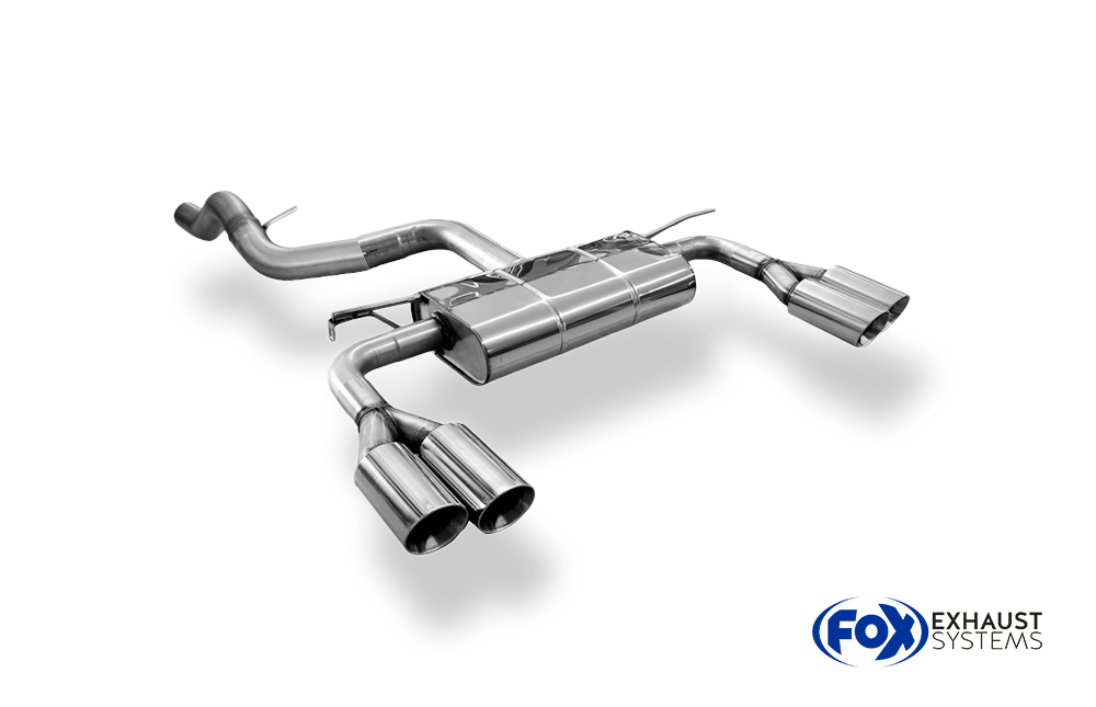 Seat Ateca 4x2 - FP Endschalldämpfer rechts/links - 2x90 Typ 25 echts/links