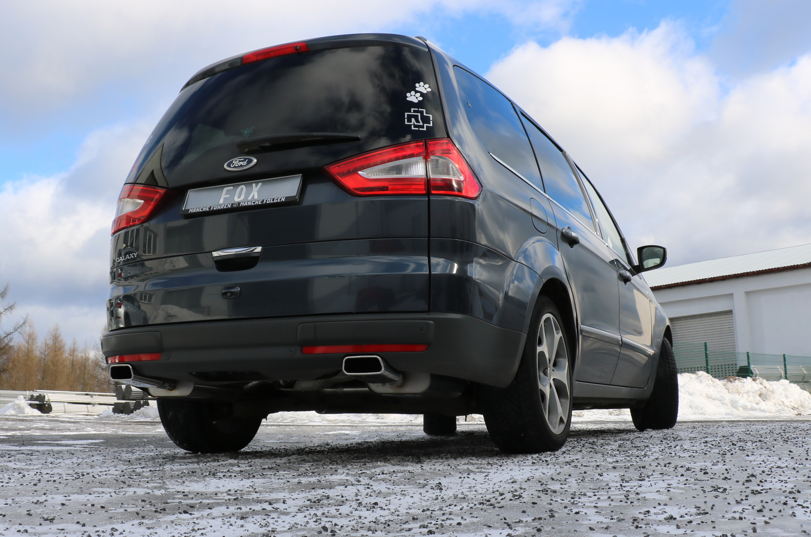 Ford Galaxy II - WA6 Endschalldämpfer rechts/links - 145x65 Typ 59 rechts/links Ford Galaxy II - WA6 Endschalldämpfer rechts/links - 145x65 Typ 59 rechts/links