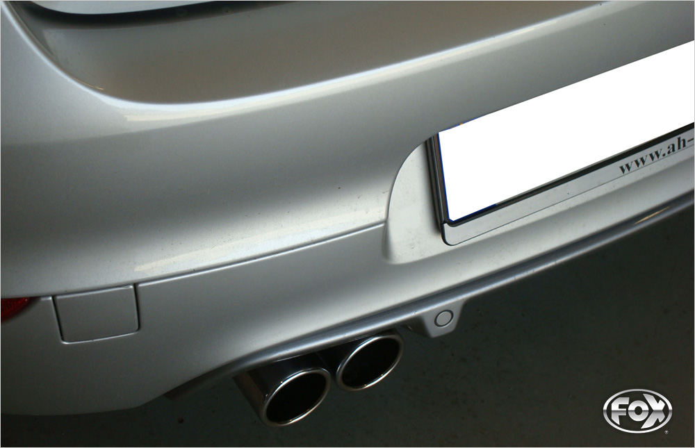 Renault Megane III Schrägheck/ Coupe Endschalldämpfer - 2x80 Typ 12 Renault Megane III Schrägheck/ Coupe Endschalldämpfer - 2x80 Typ 12