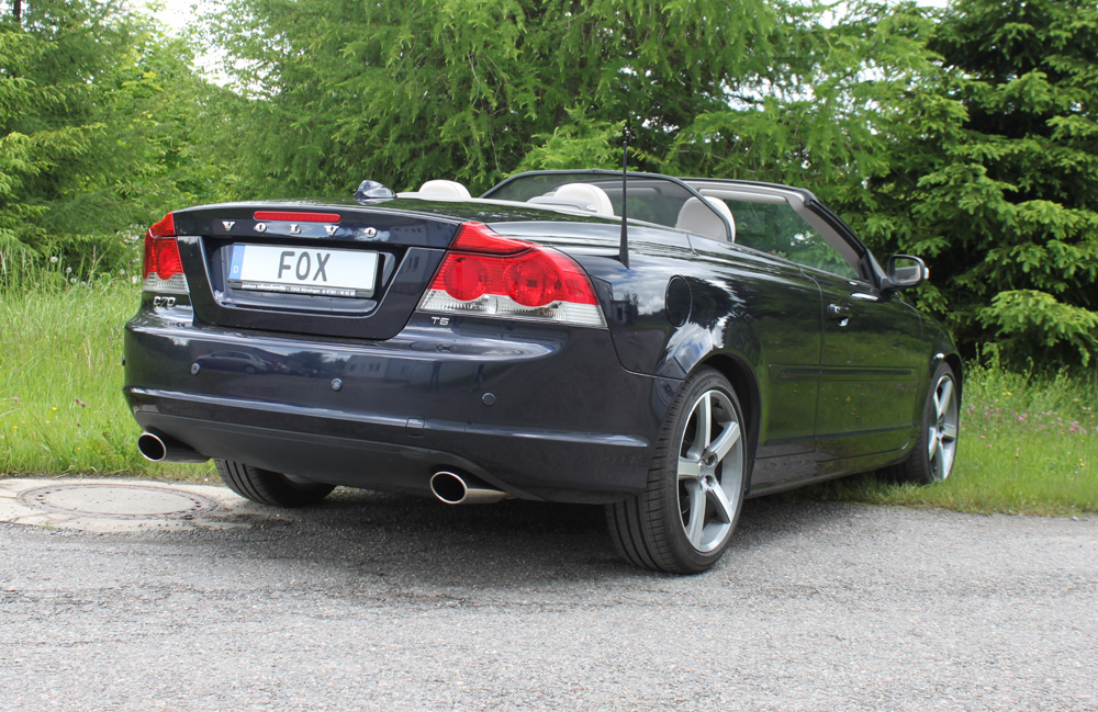 Volvo C70 II - Cabrio Endschalldämpfer quer Ausgang rechts/links - 115x85 Typ 32 rechts/links Volvo C70 II - Cabrio Endschalldämpfer quer Ausgang rechts/links - 115x85 Typ 32 rechts/links