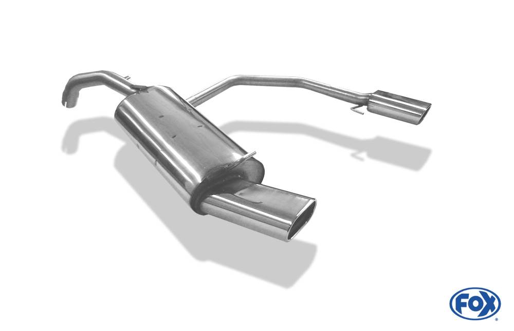 VW Beetle Typ 1C/ 9C Endschalldämpfer Ausgang rechts/links - 135x80 Typ 53 rechts/links